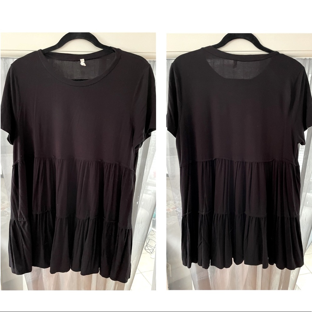 Pink blush maternity top